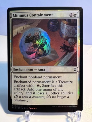 Minimus Containment | FOIL | Forgotten Realms | MTG Magic Cards