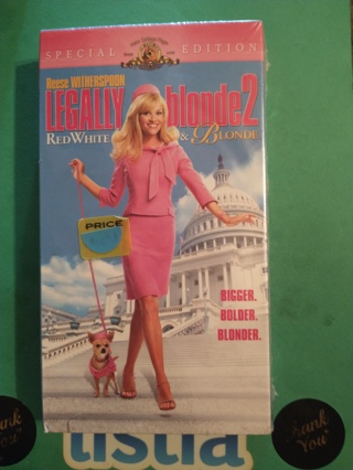 vhs legally blonde 2 free shipping