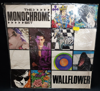 The Monochrome Set Wallflower 12" Vinyl UK 1985 Blanco y Negro NEG 12T Record
