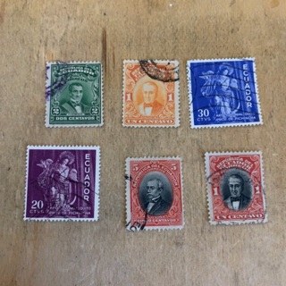 Ecuador Stamp Lot 