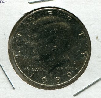 1989 P Kennedy Half Dollar-From Mint Set-B.U.