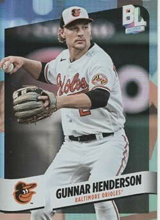 2024 Big League Foil Gunnar Henderson Baltimore Orioles #207!