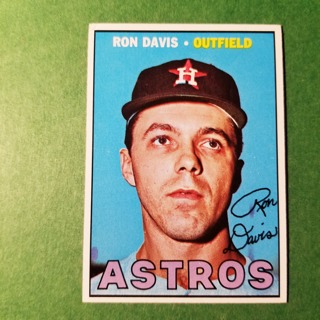 1967 - TOPPS BASEBALL CARD NO. 298 - RON DAVIS - ASTROS - EXMT/NRMT/MT. - READ