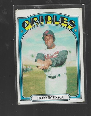 1972 TOPPS FRANK ROBINSON #100