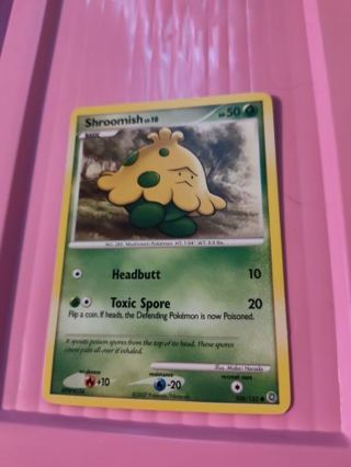 Shroomish Pokemon Card