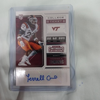 2019 Panini Contenders Amani Oruwaryi Auto