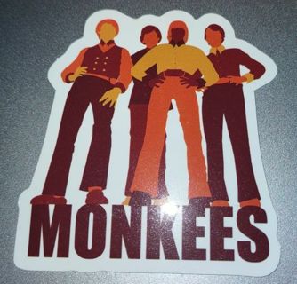 The Monkees band sticker for PS4 Xbox One laptop or water bottle