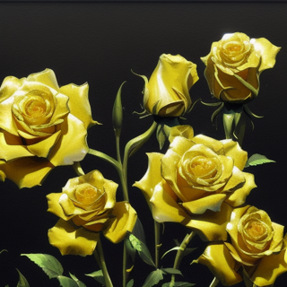 Listia Digital Collectible: Gold Roses