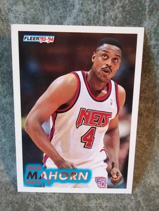 Basketball Trading Card Rick Mahorn