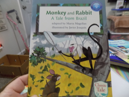 Monkey & Rabbit A Tale from Brazil by Marta Magellen