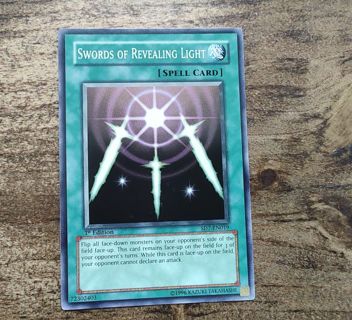 Yu-Gi-Oh Card Swords of Revealing Light - 1st Edition