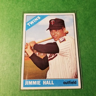  1966 - TOPPS BASEBALL CARD NO. 190 - JIMMIE HALL - TWINS