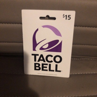 $15 Taco Bell Gift Card