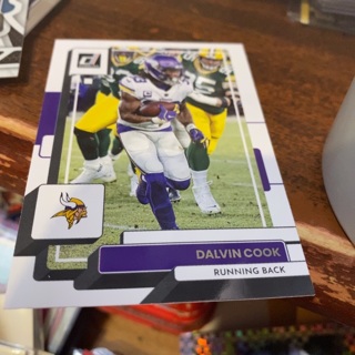 2017 score dalvin cook football card 