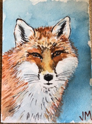 Original ACEO watercolor 