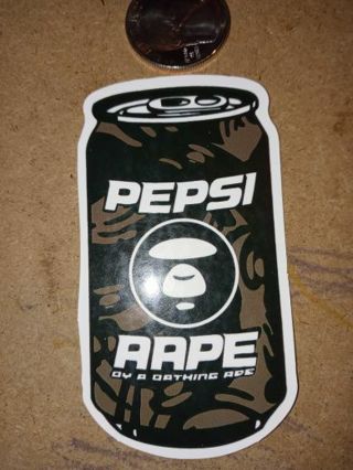 Cool nice vinyl sticker no refunds I send all regular mail nice quality