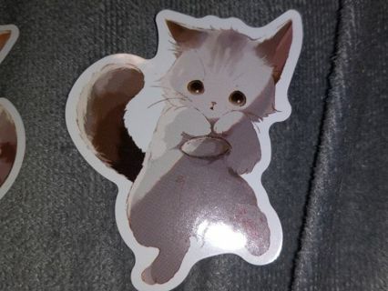 Cute one new nice vinyl lab top sticker no refunds regular mail high quality!