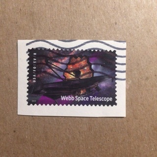 2022 Web Space Telescope USA Forever Postage Stamp ~ Canceled (Used)