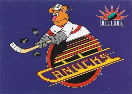 1994 Cardz Muppets Take the Ice #76 Vancouver Canucks