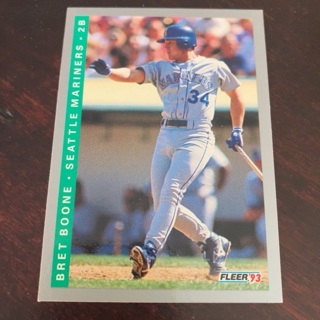 1993 Fleer - [Base] #304 Bret Boone