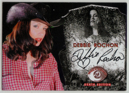 *rare* 2005 Necroscope Terror Card- Debbie Rochon autograph (lg)