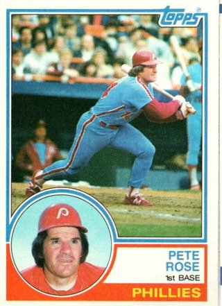 1983 Topps Pete Rose #100