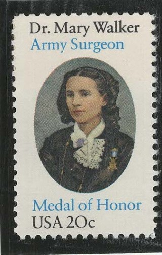 Dr. Mary Walker Army Surgeon Stamp