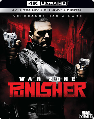 Punisher: War Zone (Digital 4K UHD Download Code Only) *Marvel Comics* *Ray Stevenson* Dominic West