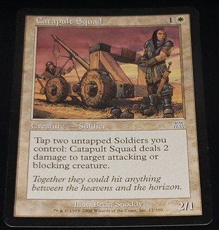 MTG ✨ Catapult Squad - (U) 11/350 Onslaught (ONS) ✨ Magic the Gathering (2002)