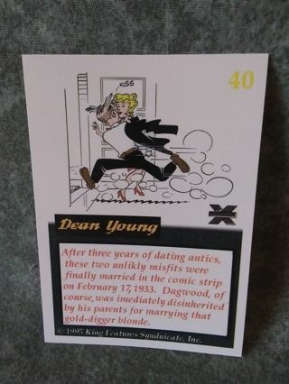 Blonde Trading Card