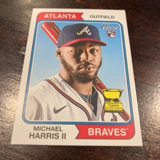 2023 Topps Heritage - [Base] #30.1 Michael Harris II