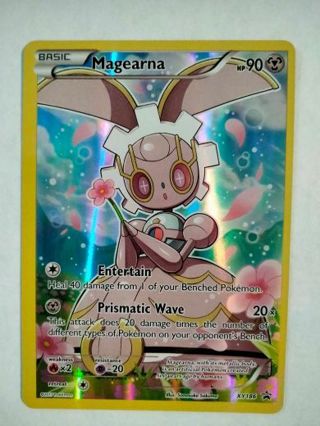 Magearna xy186 rare holo promo pokemon