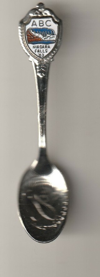 Vintage Collector Spoon: 1983 Niagara Falls #4