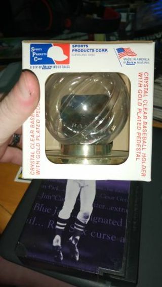 BNIP Crystal Clear Baseball Holder