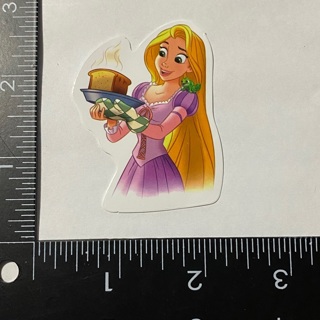 Disney rapunzel tangled baking large sticker decal NEW