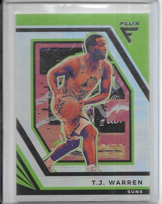 T.J. Warren 2022-23 Flux Silver #138