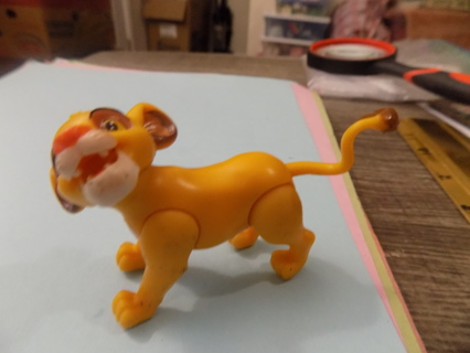 Disney's Simba of Lion King as a cub  pvc toy