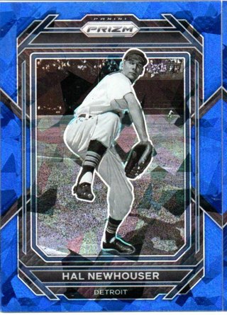 2023 Panini Prizm Hal Newhouser Blue Ice