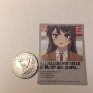 Anime Girl Sticker Read description before bidding 