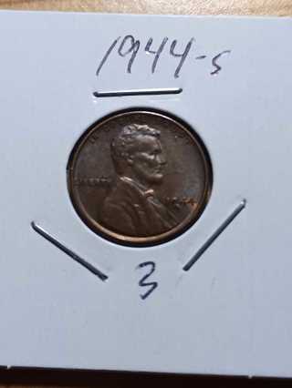 1944-S Lincoln Wheat Penny! 20.3