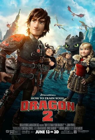 How to train your Dragon 2 (HDX) (Movies Anywhere) VUDU, ITUNES, DIGITAL COPY