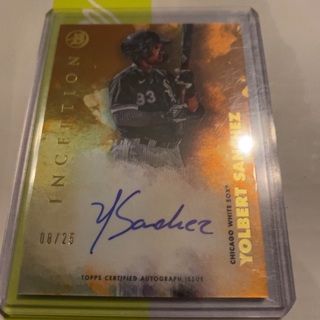 Yolbert Sanchez /25 Bowman