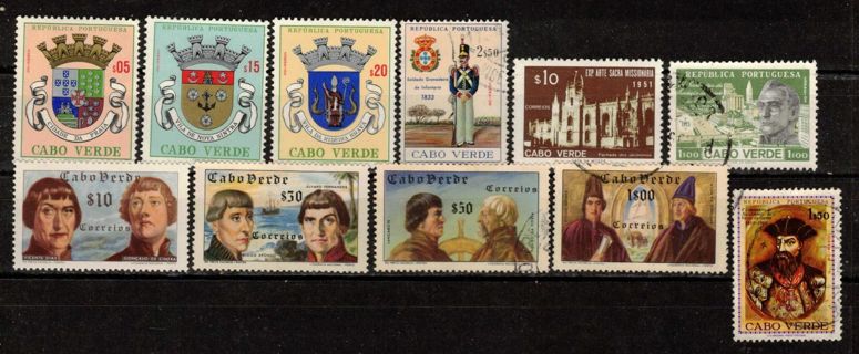 Cape Verde Stamps 1952-1969