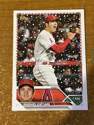 2023 Topps Holiday Baseball - Base Card - SHOHEI OHTANI # H17