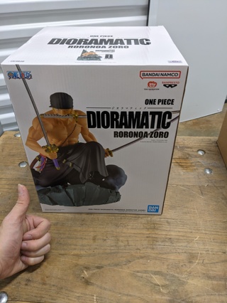 One Piece Roronoa Zoro - Banpresto Dioramatic Anime Figure (New, Unopened)