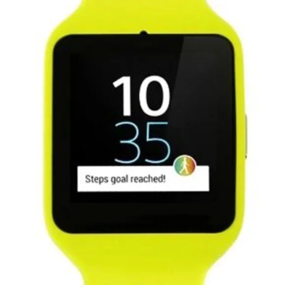 Neon Yellow Apple Watch Smart Watch Silicone Sport Strap & Case Housing Durable Soft