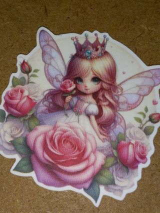 Fairy so Cute nice 1⃣ vinyl sticker no refunds regular mail only Very nice quality!