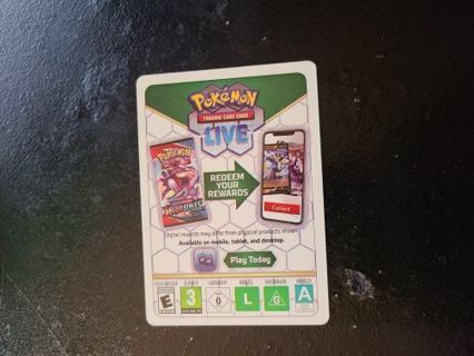 Pokemon Reward Card Code