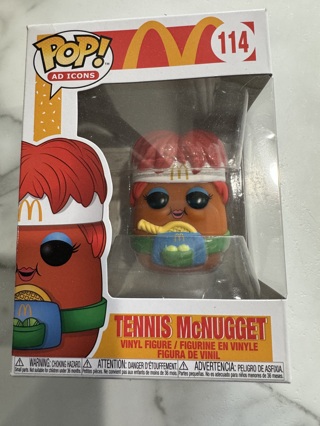 Mint in Original Box Funko Pop 114 McDonalds Tennis McNugget