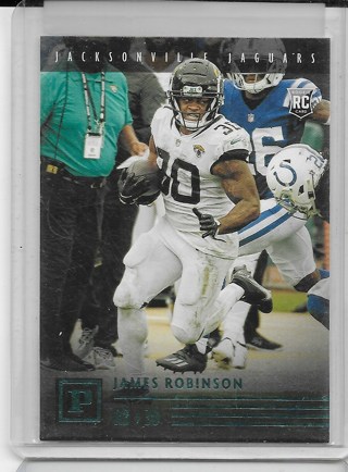 James Robinson 2020 Chronicles Panini Teal #PA9